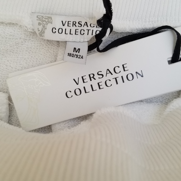 New Men's Versace Collection Jogging Pants